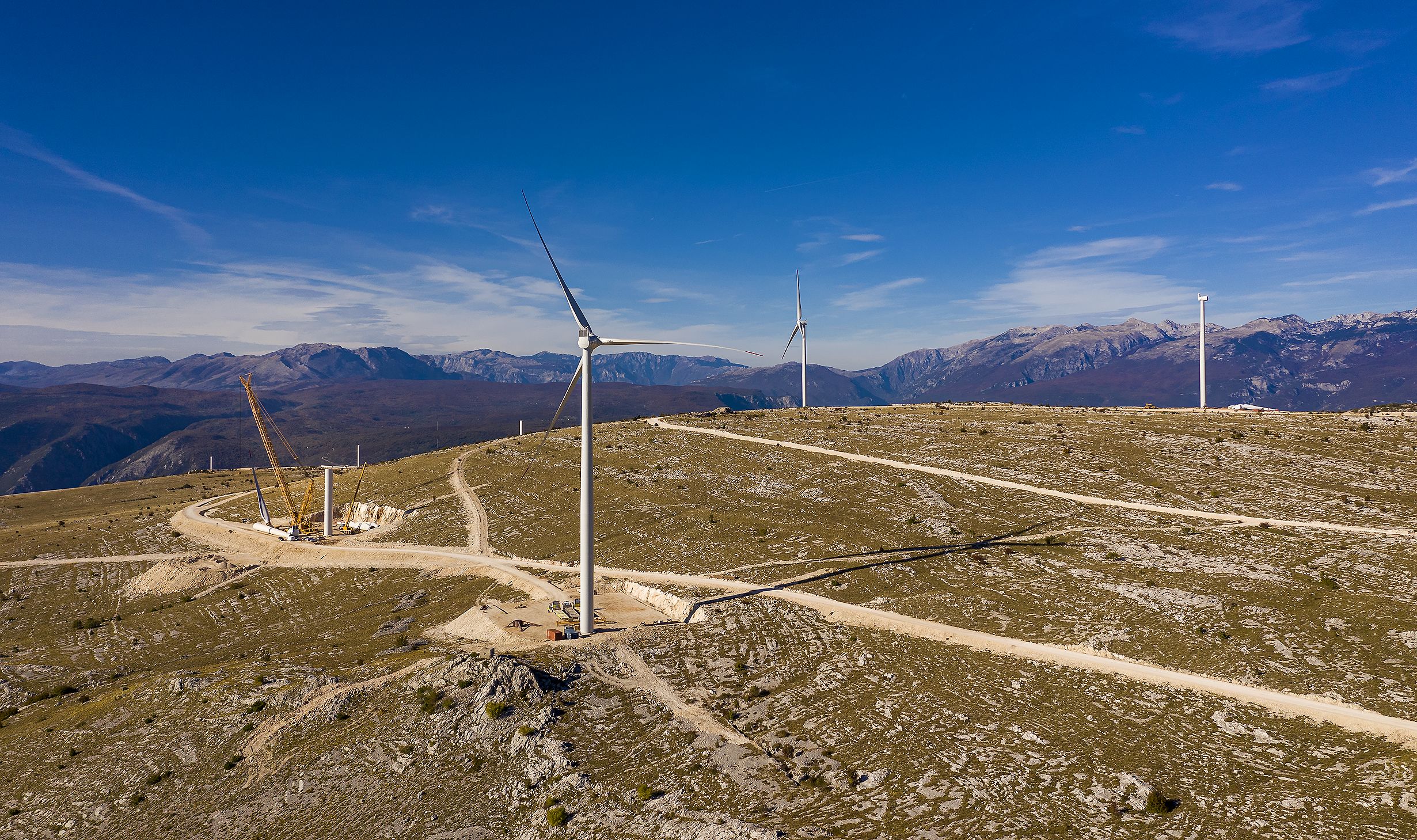 Vetrne turbine, Vetrna elektrarna Podveležje